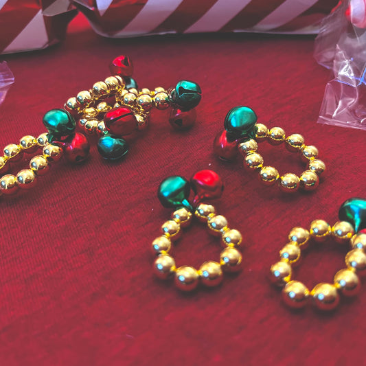 Golden Jingle Bell Fidget Ring