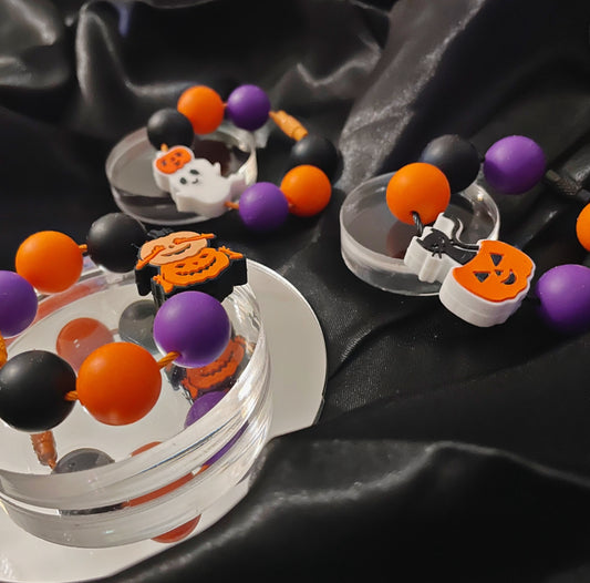 Spooky Spin & Squish Silicone Fidget Ring