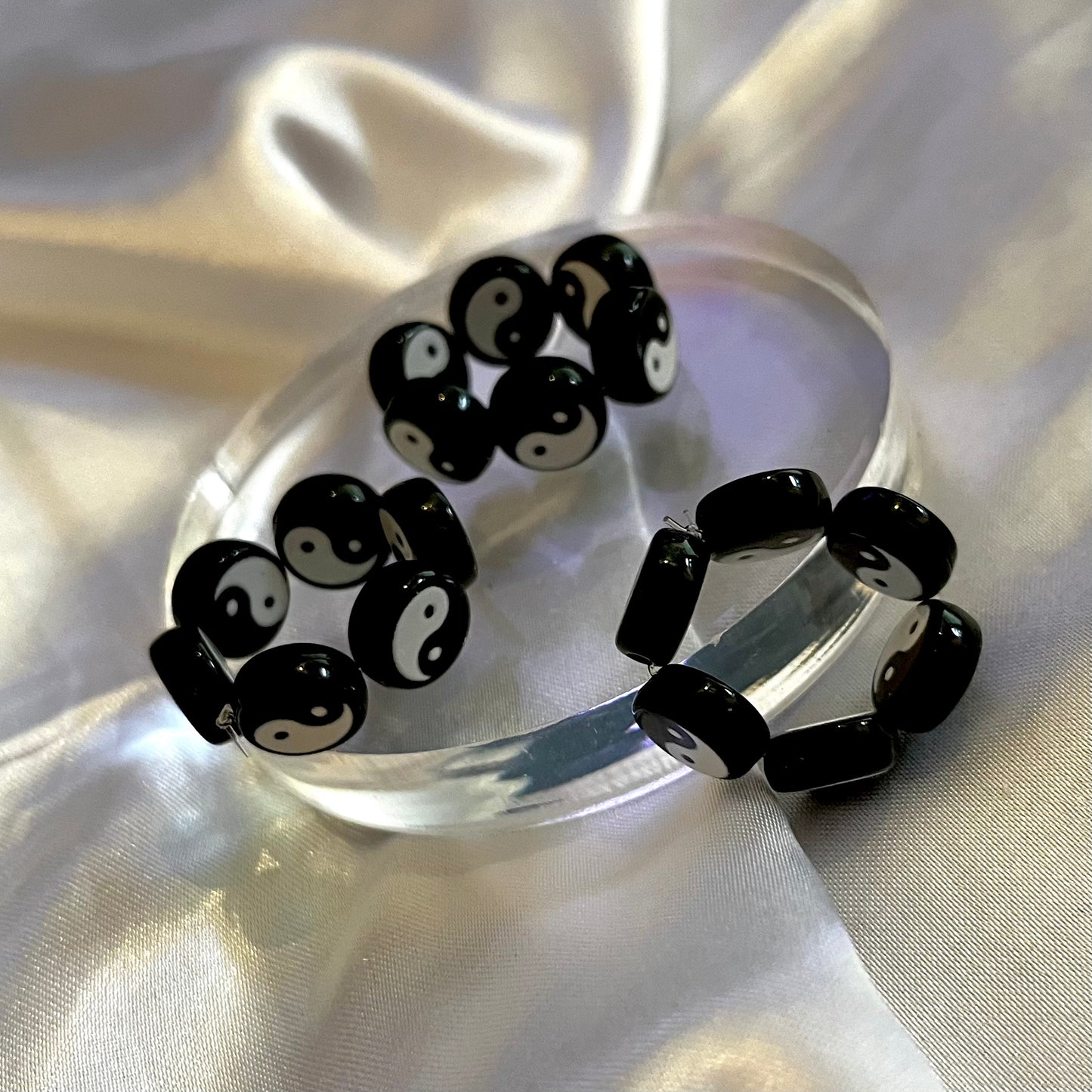 Micro Ying and Yang Fidget Ring