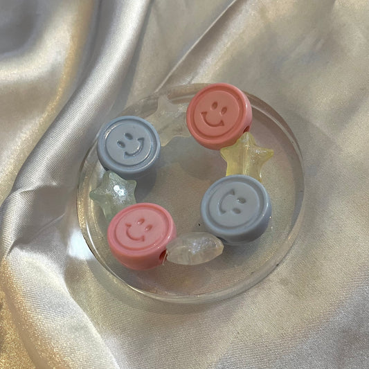 Happy Star Fidget Ring