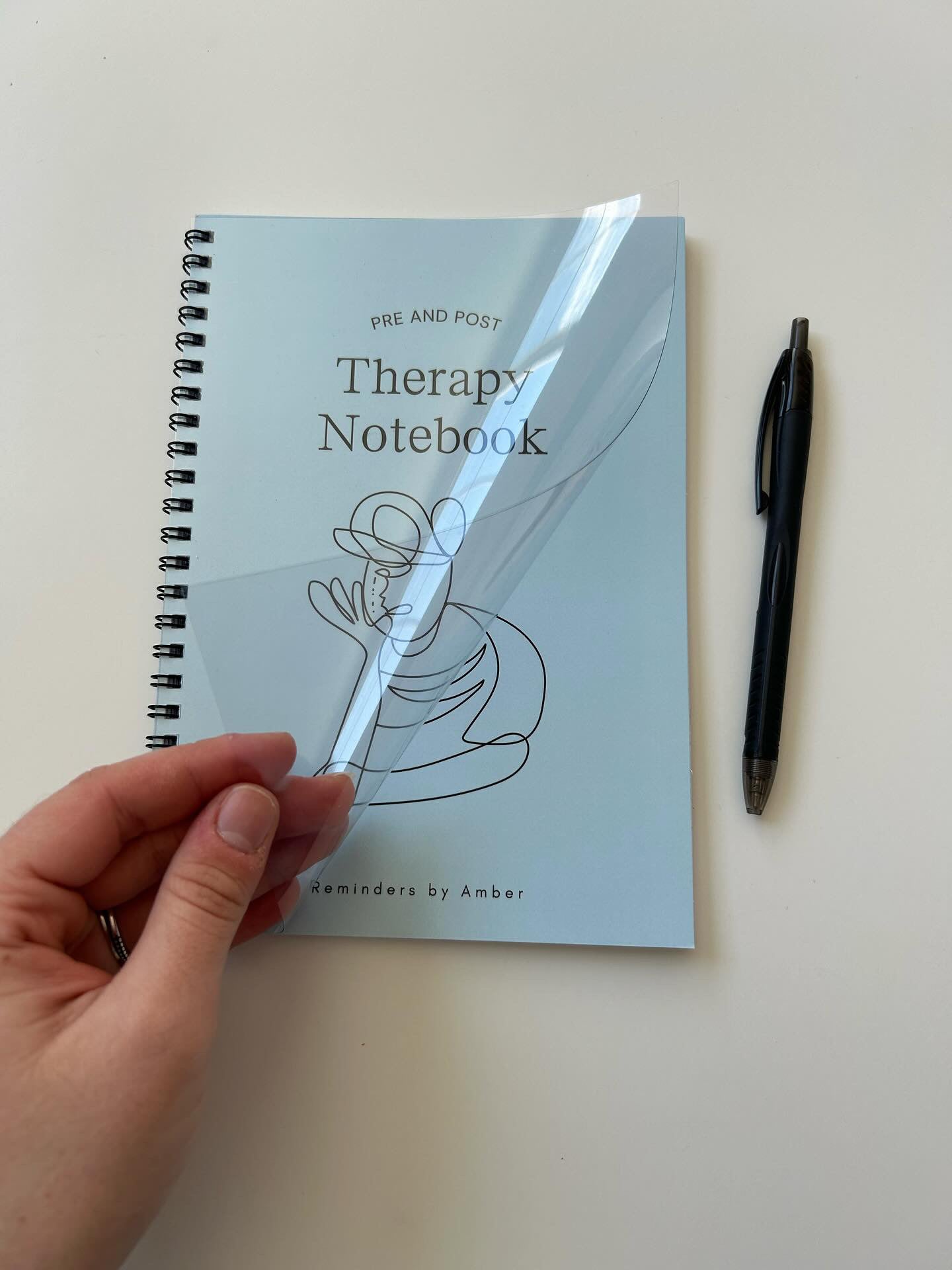 Pre & Post Therapy Notebook